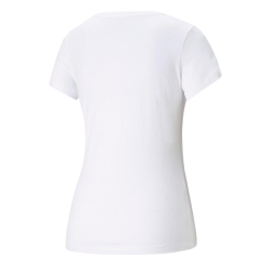 T-shirt Blanc Femme Puma Ess Tee