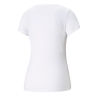 T-shirt Blanc Femme Puma Ess Tee