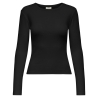 T-Shirt Manches Longues Noir Femme JDY Vaya