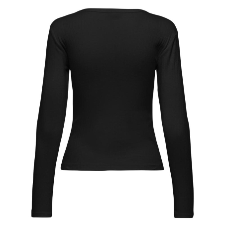 T-Shirt Manches Longues Noir Femme JDY Vaya