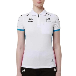Maillot Blanc/Bleu Femme Kappa Adraw Alpine F1 321U87W