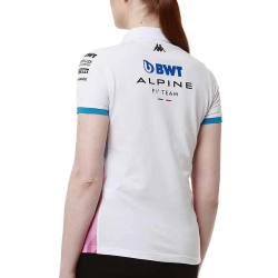 Maillot Blanc/Bleu Femme Kappa Adraw Alpine F1 321U87W