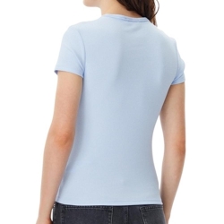 T-Shirt Bleu Clair Femme Tommy Hilfiger DW0DW17383