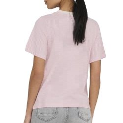 T-shirt Rose/Rayures Femme JDY Pisa