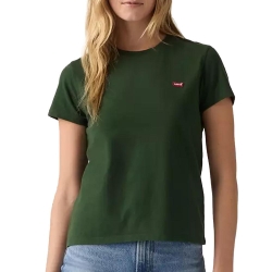 T-Shirt Vert Femme Levi's Perfect Blacks 39185