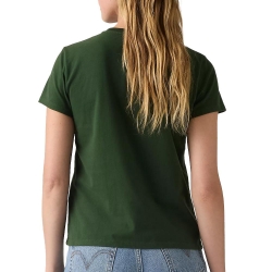 T-Shirt Vert Femme Levi's Perfect Blacks 39185