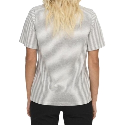 T-shirt Gris/Rayures Femme JDY Pisa