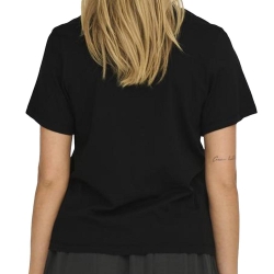 T-shirt Noir Femme JDY Pisa 15298612