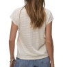 T-Shirt Beige Femme Vero Moda Balola