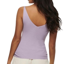 Débardeur en Maille Mauve Femme JDY Nanna 15180497