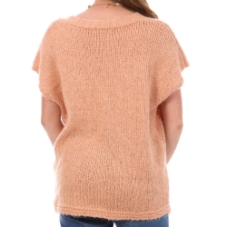 Gilet Rose Femme Teddy Smith Laurie