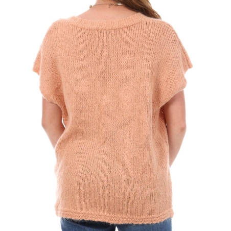 Gilet Rose Femme Teddy Smith Laurie