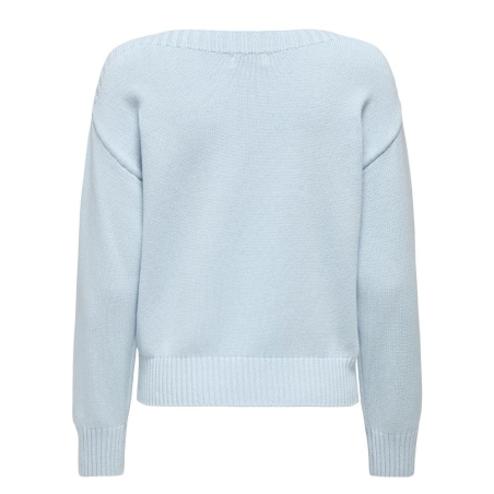 Pull Bleu clair Femme JDY Marie