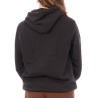 Sweat à Capuche Noir Femme Schott SIM