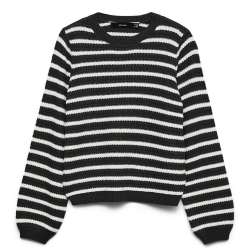 Pull Noir/Blanc Femme Vero Moda Gorgeous