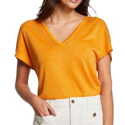 T-Shirt Orange Femme Morgan MFIRENZ