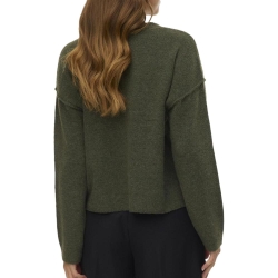 Pull Kaki Femme Vero Moda Besti 10331558