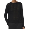 Pull Noir Femme Object Objgry