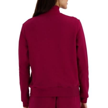 Sweat Zippé Bordeaux Femme Le Coq Sportif Heritage