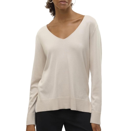 Pull Beige Femme Vero Moda Silje