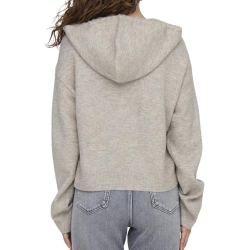 Pull Sweat à capuche Beige Femme JDY Life