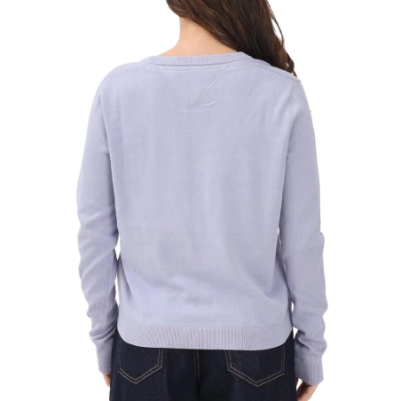 Pull Bleu Femme Tommy Hilfiger Vneck