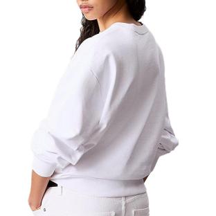 Sweat Blanc Femme Calvin Klein Jeans LV047B234G