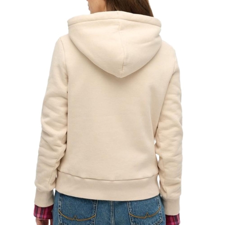 Sweat Beige Femme Superdry Floral Hood