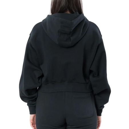 Sweat Noir Femme Converse Retro