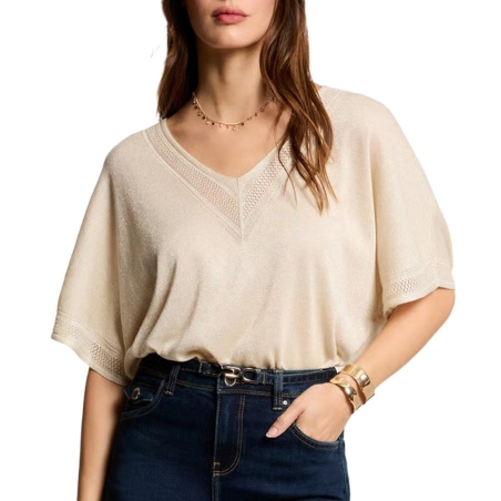 Pull Écru Femme Morgan MCHRIS