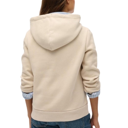 Sweat Beige Femme Superdry High Flyers Hood