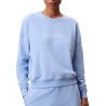 Sweat Bleu Femme Calvin Klein Jeans LV00QS7514