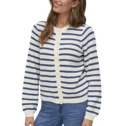 Gilet Beige/Marine Femme Vero Moda Geous