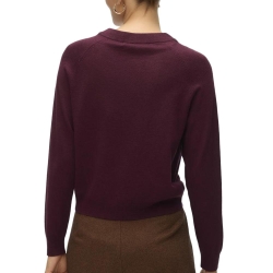 Pull Prune Femme Vero Moda Happy Button