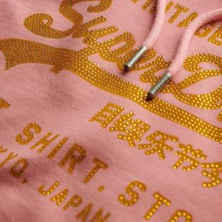 Sweat Rose Femme Superdry Embellished Vl Relaxed