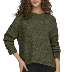 Pull Kaki Femme JDY Bigum