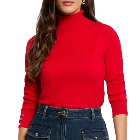 Pull Rouge Femme Morgan MFLORIA