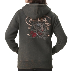 Sweat Marron Femme Von Dutch Rug