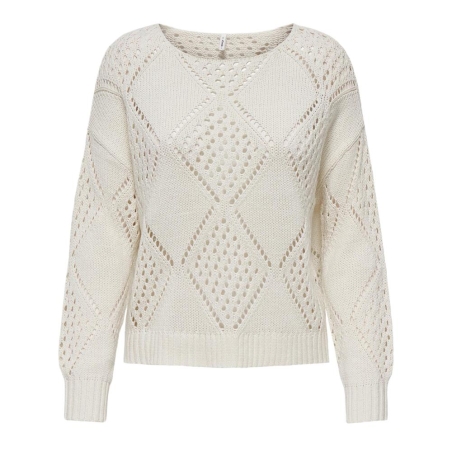 Pull Ecru Femme Only Patricia