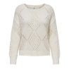 Pull Ecru Femme Only Patricia