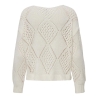 Pull Ecru Femme Only Patricia