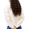 Sweat Blanc Femme Tommy Hilfiger Badge Crew