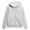 Sweat Zippé Gris Femme Superdry Borg