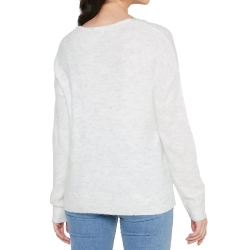 Pull Gris clair femme Jacqueline de Yong Elanora