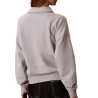Sweat Gris Femme Calvin Klein Jeans French Terry
