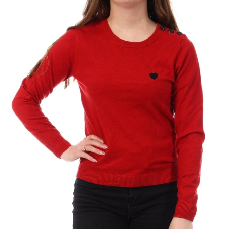 Pull Rouge Femme Morgan MKISS