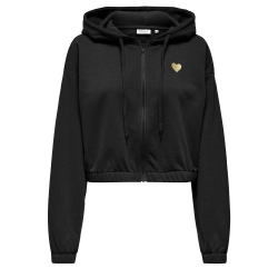 Sweat Noir Femme Only Lanor