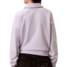 Sweat Mauve Femme Calvin Klein Jeans French Terry