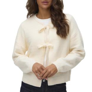Gilet Ecru Femme Vero Moda Boom Structure