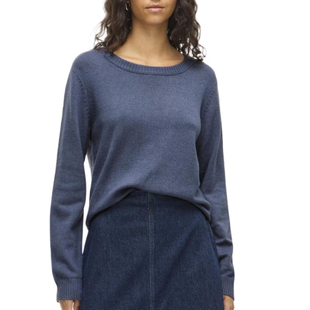 Pull Bleu Femme Vila Viril